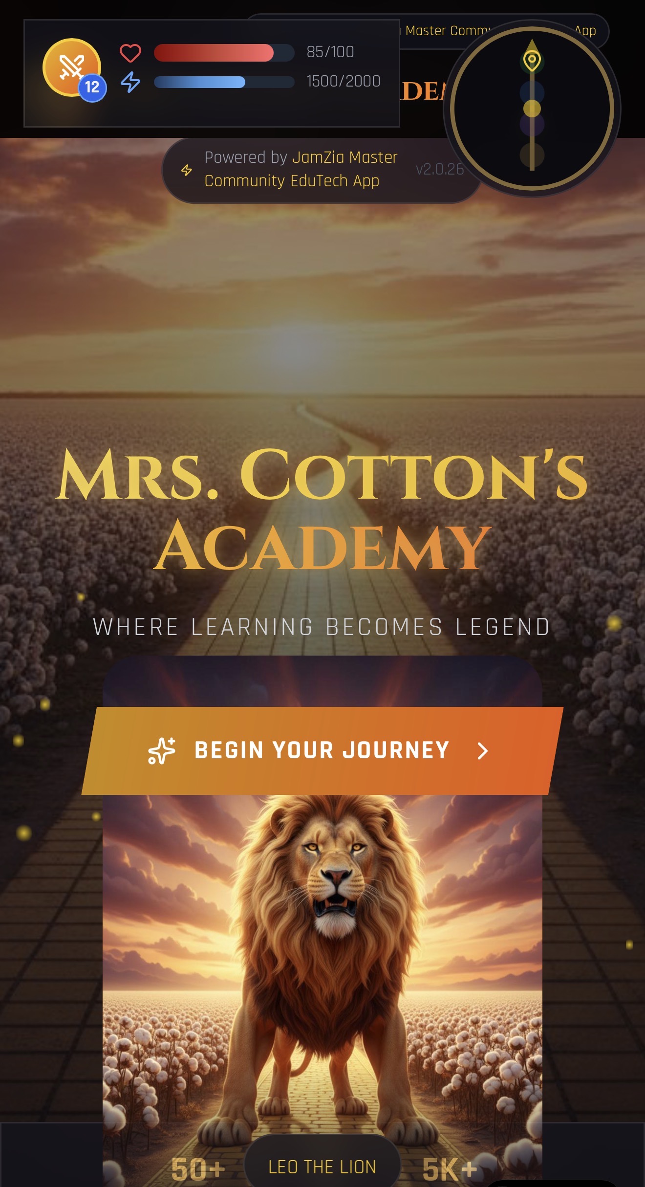 Mrs. Cotton's Academy — Where Learning Becomes Legend